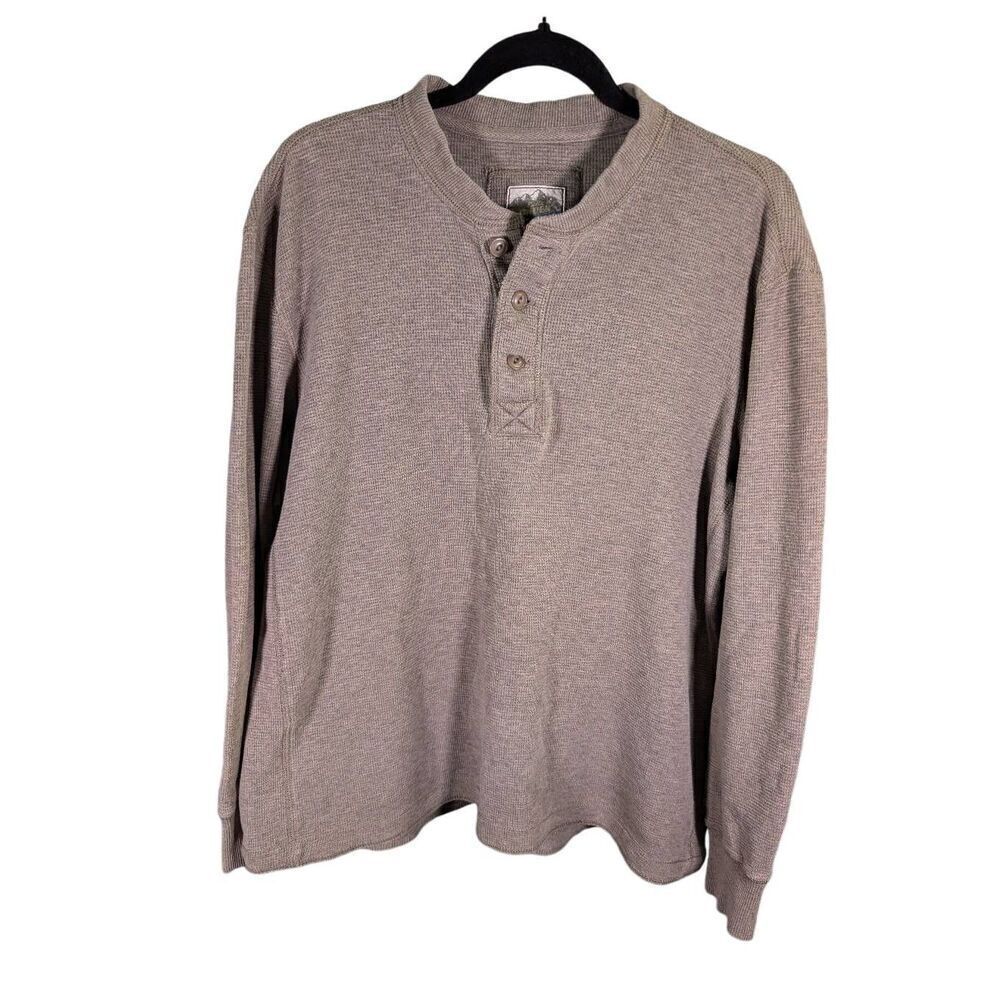 Eddie Bauer Men's Brown Sweater Men's Large